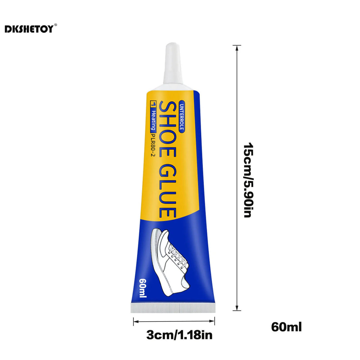 60ml Super Strong Shoe Glues DIY Repairing Adhesive Universal Waterproof Shoe Sealers for Sneakers Boot Leather Fast Repair Glue