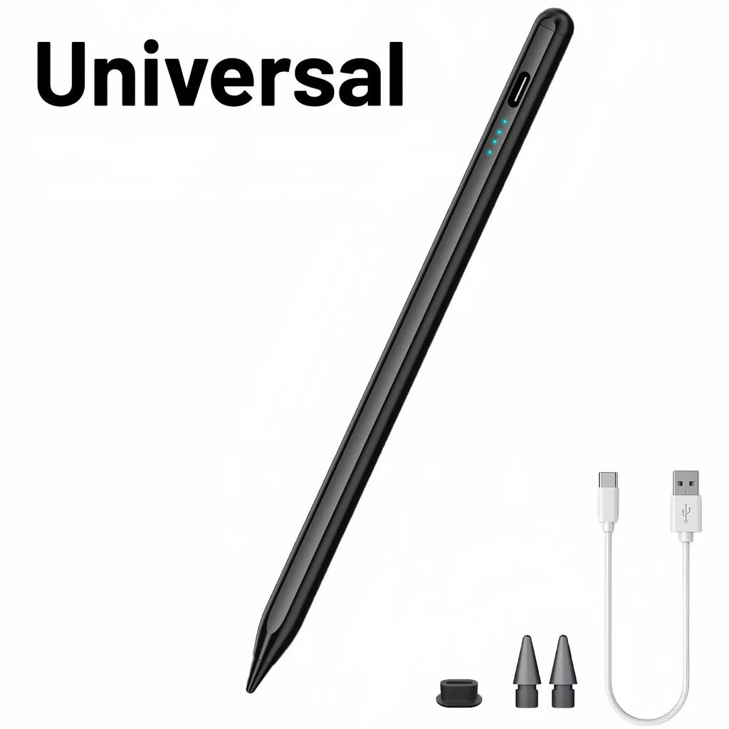 Palm Rejection Stylus Pen with Power Display for Apple iPad - Compatible with iPad 2018-2022 iPad Pro Air Mini