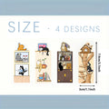 5pcs Simple And Fun Cat Paw Magnetic Bookmarks Reading Items Page Holder Stationery Office Supplies Book For Pages Books Readers