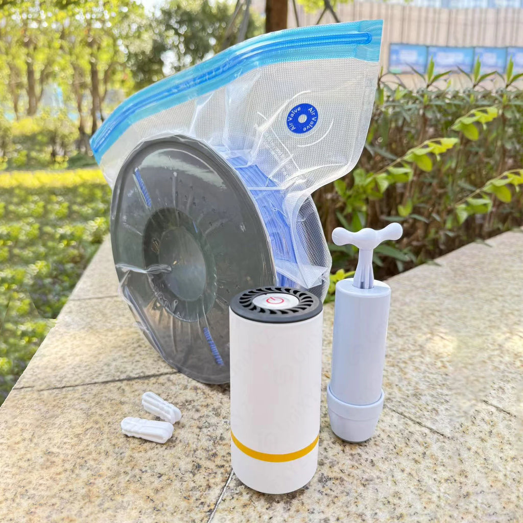 3D Printer Filament Storage Bag PLA ABS PETG Vacuum Bag Dryer Safekeep Humidity Resistant Sealing Bags Keep Filament Dry Sealed