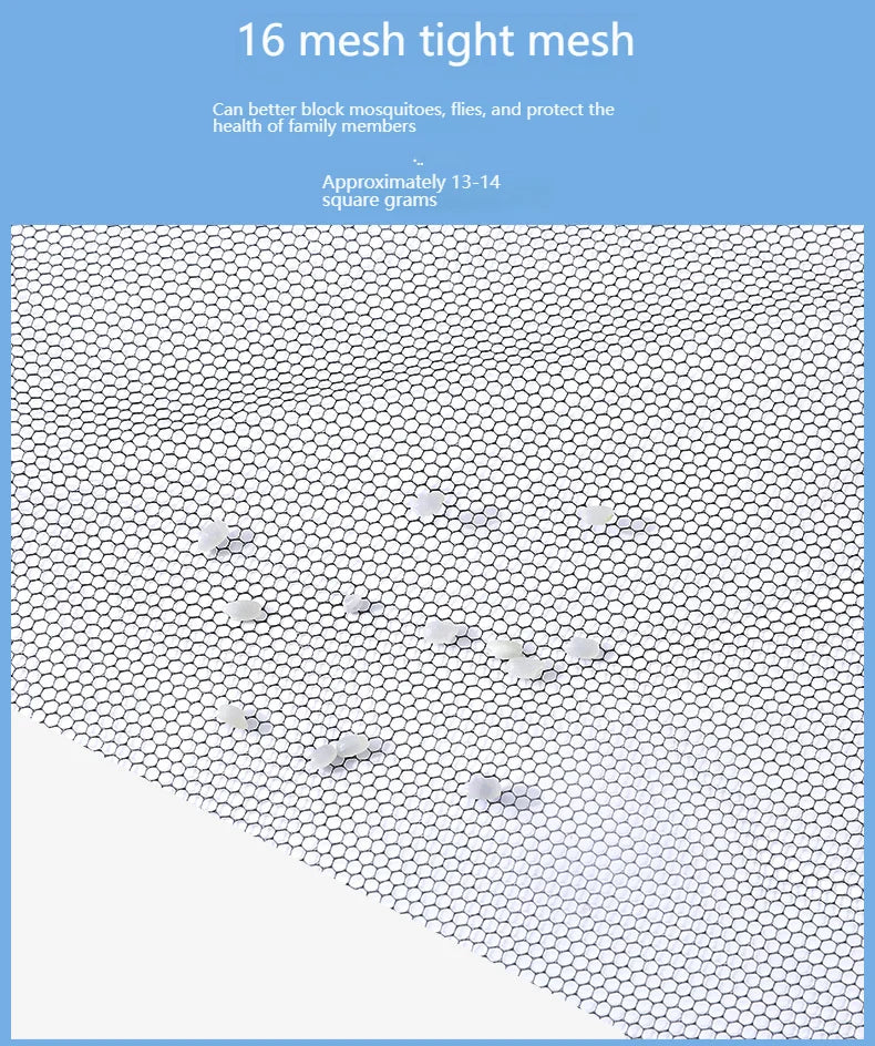 Self-Adhesive Invisible Mosquito Net: Breathable And Insect-Proof, DIY Easy Home Protection Window Screen