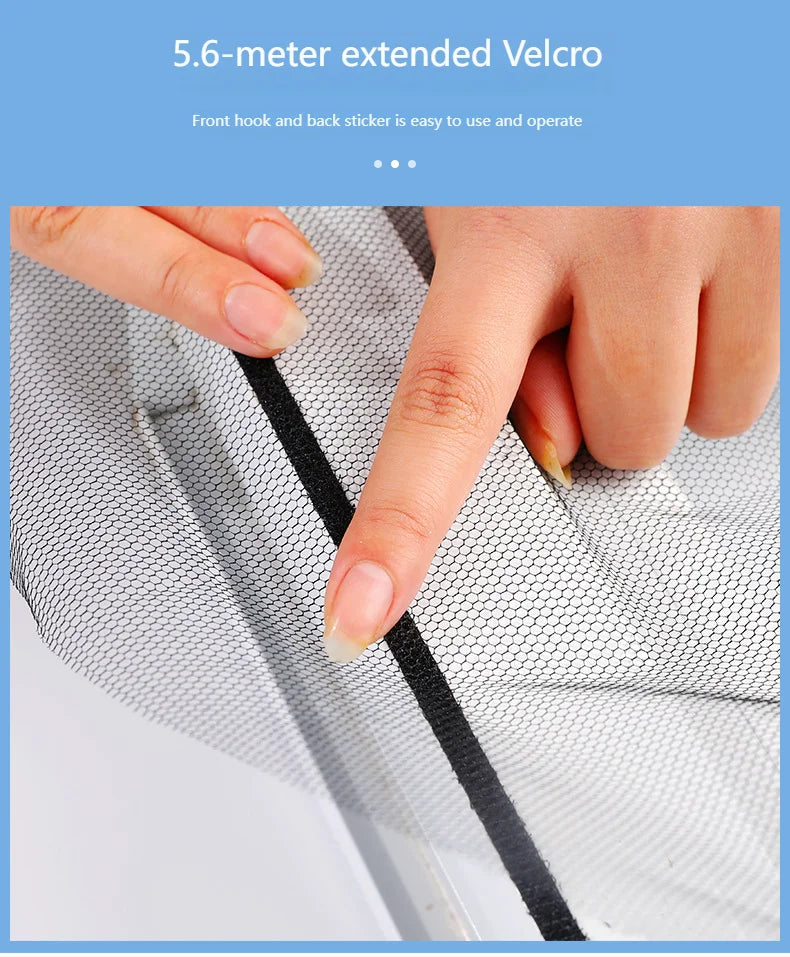 Self-Adhesive Invisible Mosquito Net: Breathable And Insect-Proof, DIY Easy Home Protection Window Screen