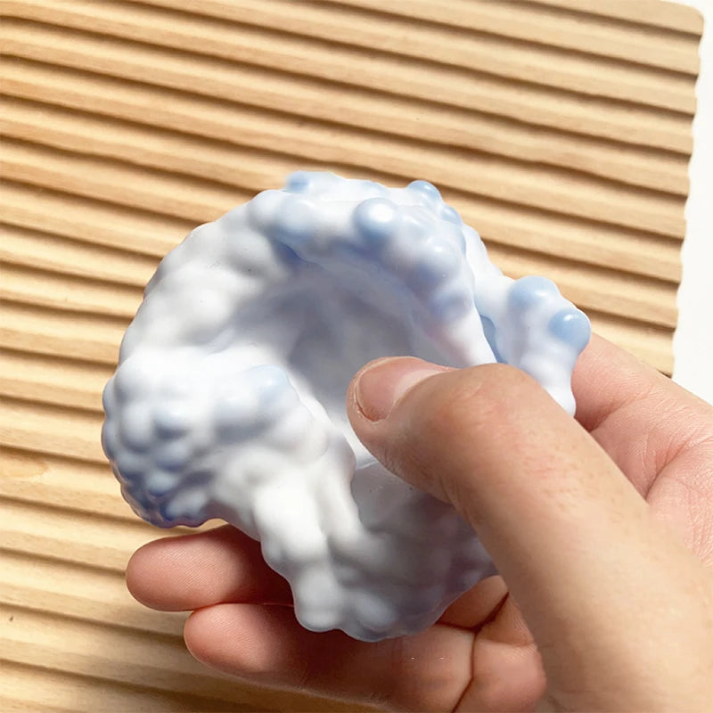 Handmade Sticky Squishy Ball Ice Skin Ultra Thin Super Soft Stress Relief Table Toy For Kids Teens Stress Relax Entertainment