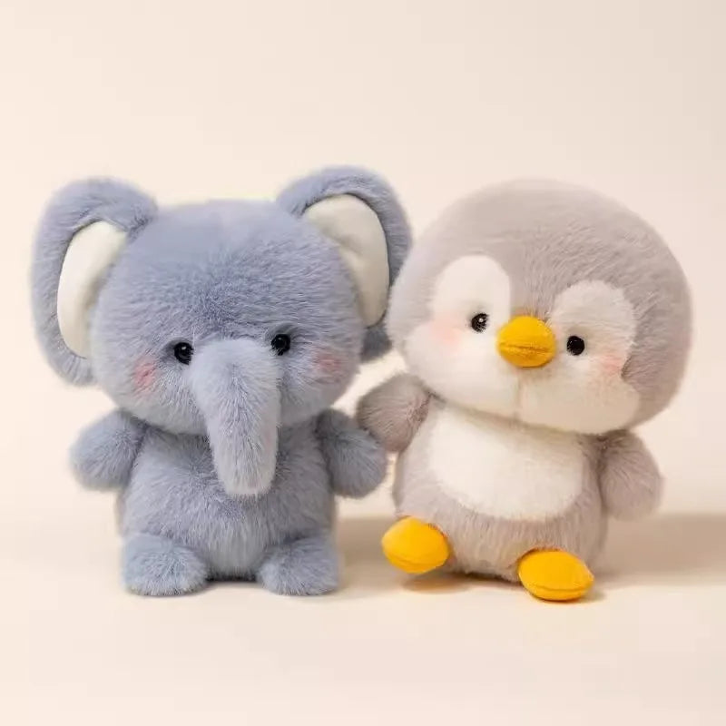 16cm Table With Plush Toy Cute Doll With Accompanying Doll Desktop Decoration Healing Surprise Daily Gift For Good Friend