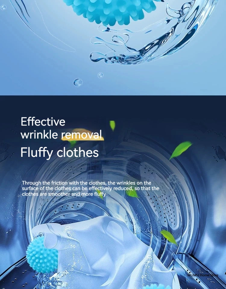 Reusable Laundry Balls for Washing Machine Anti-Winding Magic Balls Drying Cleaning Washing Machine Balls Cleaning Supplies
