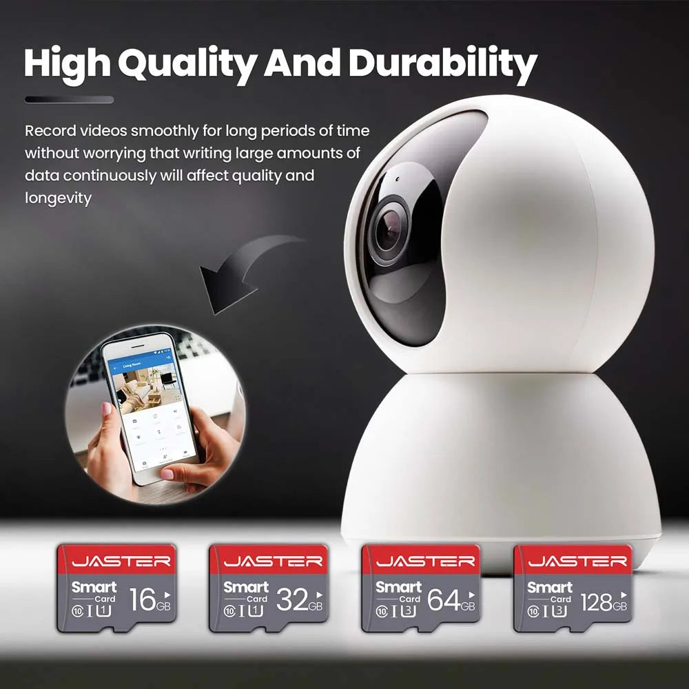 JASTER High Speed Mini SD Memory Card 256GB Class 10 Micro TF Flash USB Pen Drive Card 4GB 8G 16G 32GB 64GB 128GB for Smartphone