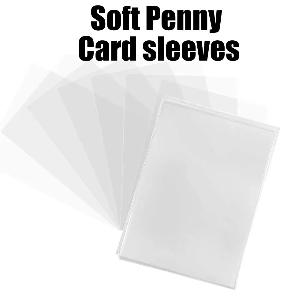 Card Sleeves Hard Soft Card Holder Covered With 2026Protectors For Football Sports Game Card