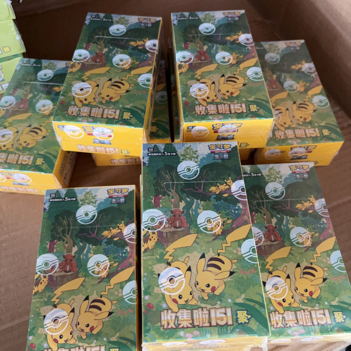 Wholesale Pok Card PTCG Simplified Chinese Zhu Zi Collected 151 Change Series Card Ponyta Gengar Collectible Game Cards Toy Gift