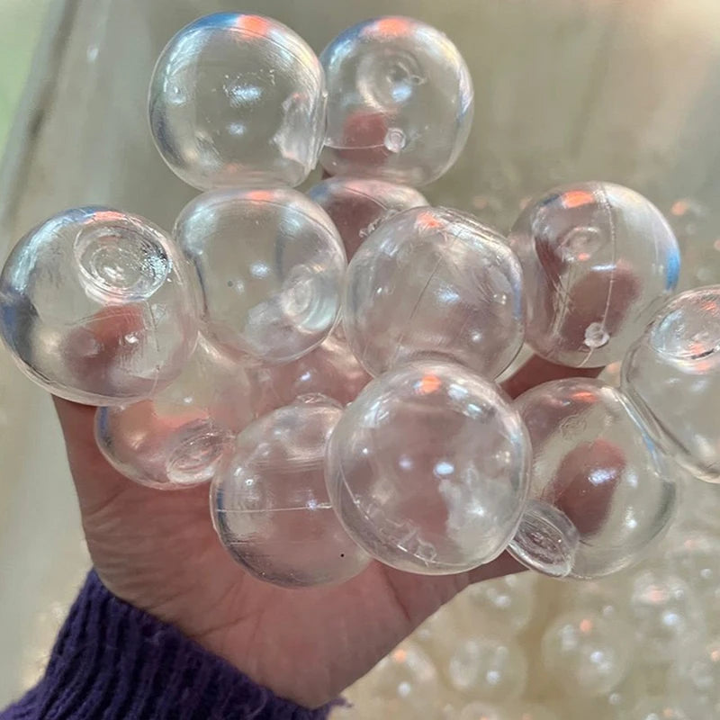 TL TPR Sphere Jewelry TRP Casting Molds Tools 1PC DIY Empty Ball Skin Handmade Ball Decompression Slow Rebound Toy