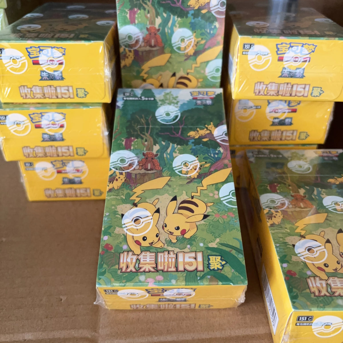 Wholesale Pok Card PTCG Simplified Chinese Zhu Zi Collected 151 Change Series Card Ponyta Gengar Collectible Game Cards Toy Gift