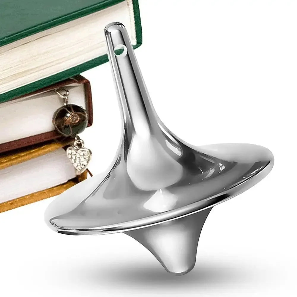 Mini Gyroscope Inception Metal Brass Rotating Gyroscope Decompression Gyroscope Creative Desktop Adult Mini Manual Rotator
