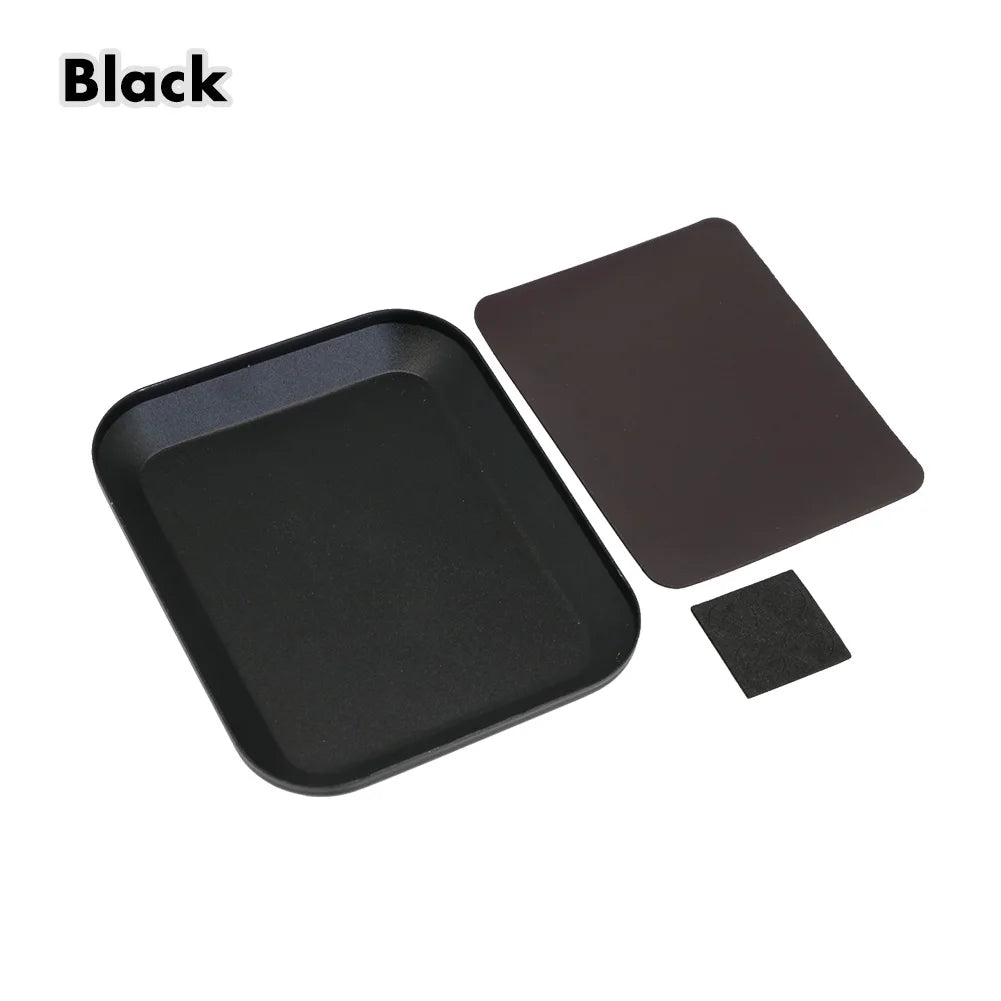 RC Repair Tool Aluminium Alloy Magnetic Screw Tray Plate For Airplane Car Boat Crawler Axial SCX10 D90 D110 Model Repair Tool