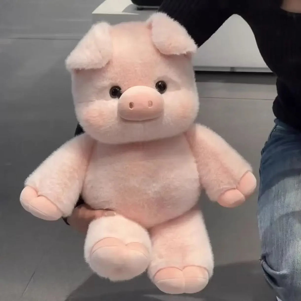 Creative Gift Soft Pig Stuffed Animal Plush Pillow Emotional Support Cute Stuffed Animals Plush 17.7inch Stuffed Toys
