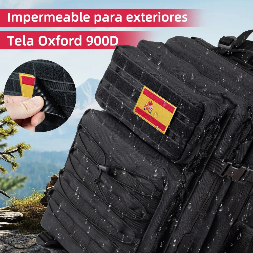 🎒 Mochila Táctica de Viaje y Senderismo 50L/32L 🏕️🌍