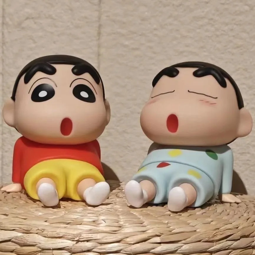 In Stock Anime Xiao Xin Mobile Phone Stand Universal Desktop Lazy Model Doll Desktop Handmade Ornament Holiday Surprise  Gift
