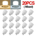 1/10Pcs Mini USB Night Light Warm White Eye Protection Book Reading Light USB Plug Computer Mobile Power Charging LED Night Lamp