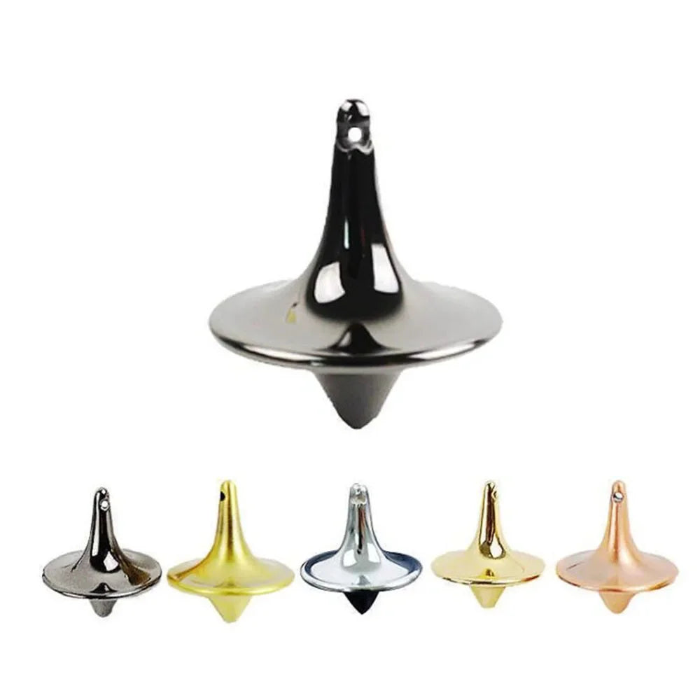 Mini Gyroscope Inception Metal Brass Rotating Gyroscope Decompression Gyroscope Creative Desktop Adult Mini Manual Rotator