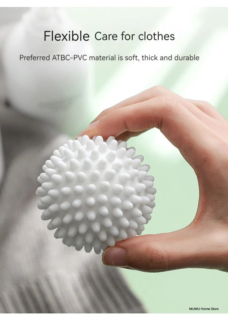 Reusable Laundry Balls for Washing Machine Anti-Winding Magic Balls Drying Cleaning Washing Machine Balls Cleaning Supplies