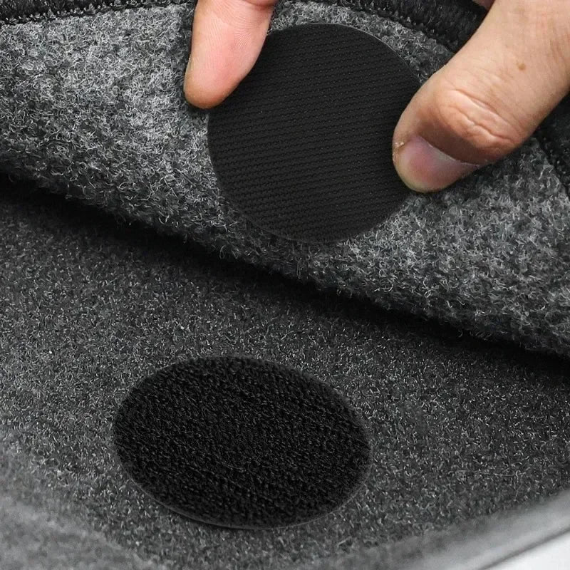 Self Adhesive Fastener Tape Extra Strong Carpet Fixing Sticker Double Side Hook-and-loop Fastener Auto Adhesive Tape Fixe