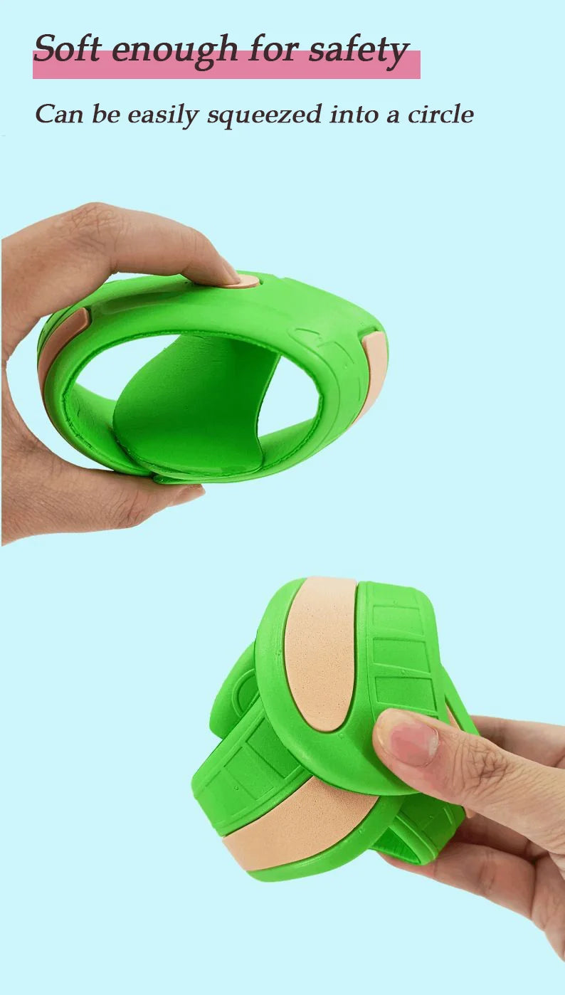 Children Holiday Outdoor Parent-Child Interactive Games Stress Relief Sports Toy Shamrock Boomerang Holiday Gift