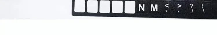 Keyboard Letter Stickers, Computer Keyboard Keycaps Repair Stickers, English Stickers, Notebook Frosted Self-Adhesive Stickers