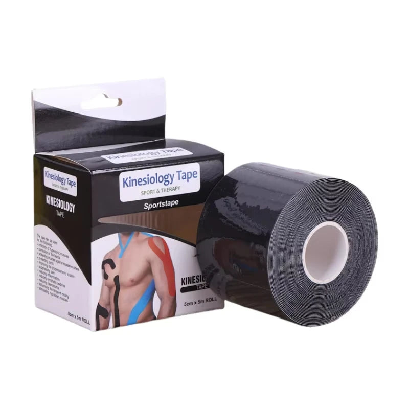 5CMX5M Athletic Elastoplast Injury Sports Tape Muscle Recovery Patch Lift Chest Anti Sagging Knee Elbow Stretch Fitness Brace