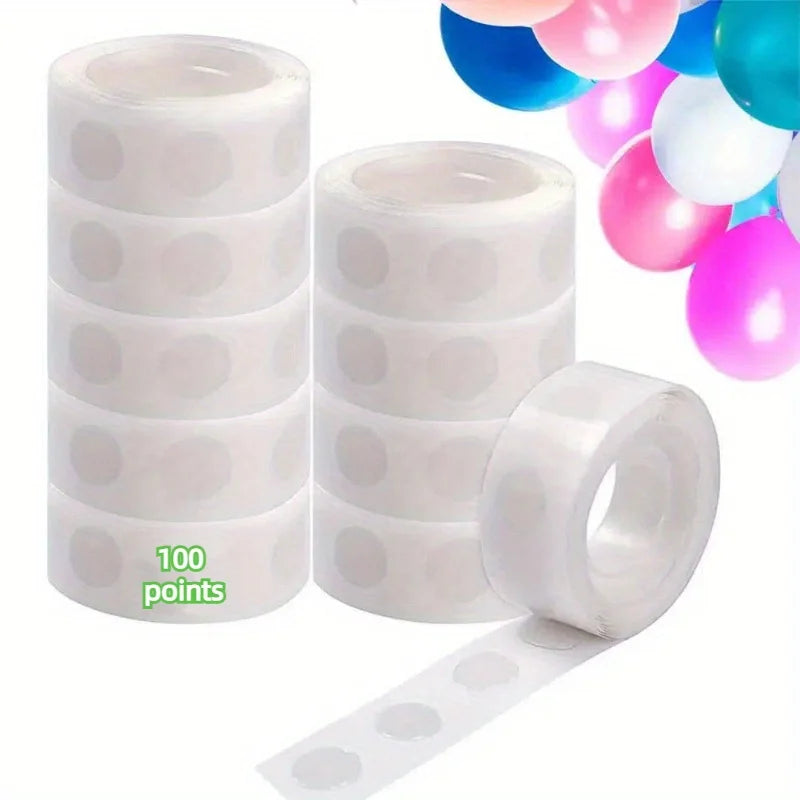 Balloon Glue Dot for Balloons Accessories Ballon Dot Birthday Wedding Party Balloons Glue Sticker Balloons Stand Arch Baloon