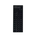 Keyboard Letter Stickers, Computer Keyboard Keycaps Repair Stickers, English Stickers, Notebook Frosted Self-Adhesive Stickers