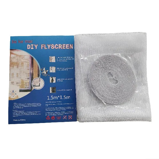 Self-Adhesive Invisible Mosquito Net: Breathable And Insect-Proof, DIY Easy Home Protection Window Screen