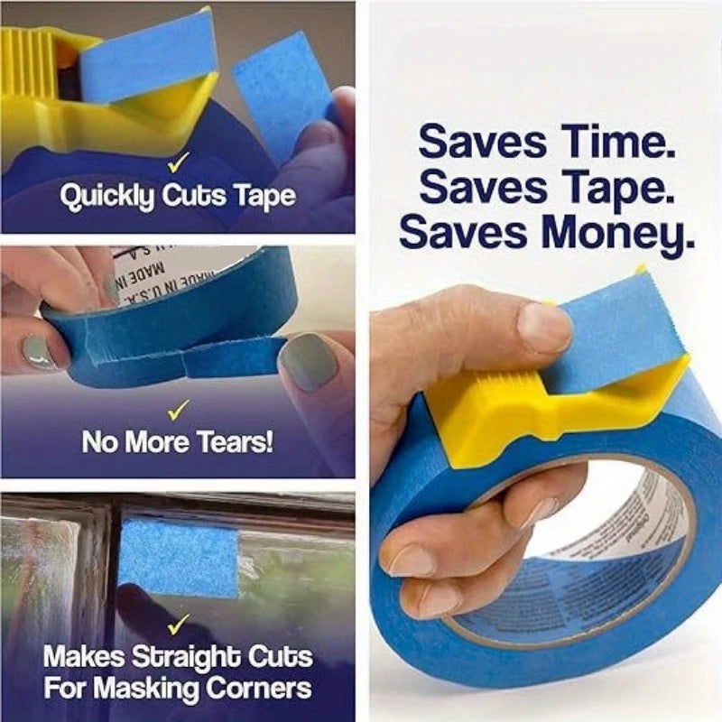 3 Sizes of Paper Tape Cutters, Suitable for Masking Tape, Can Improve Work Efficiency and Achieve Small-Sized Paper Tape Cutting