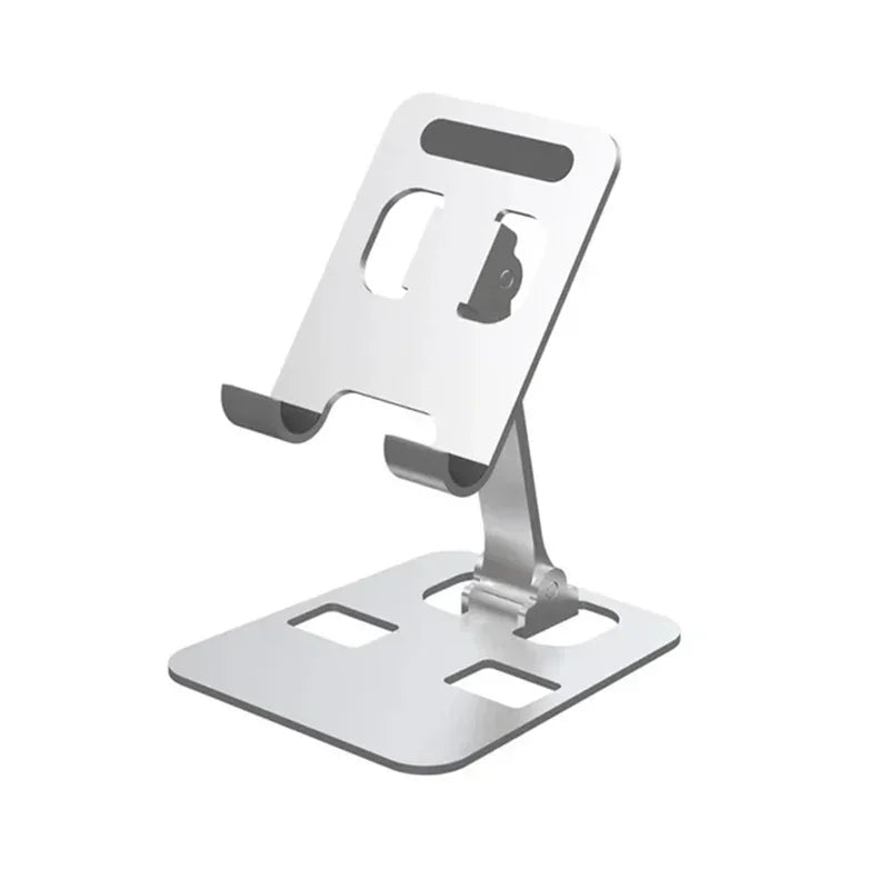 Universal Mobile Phone Holder Foldable Desk Phone Holder Mount Stand For iPhone 12-17 Tablet Desktop Aluminum Alloy Holder