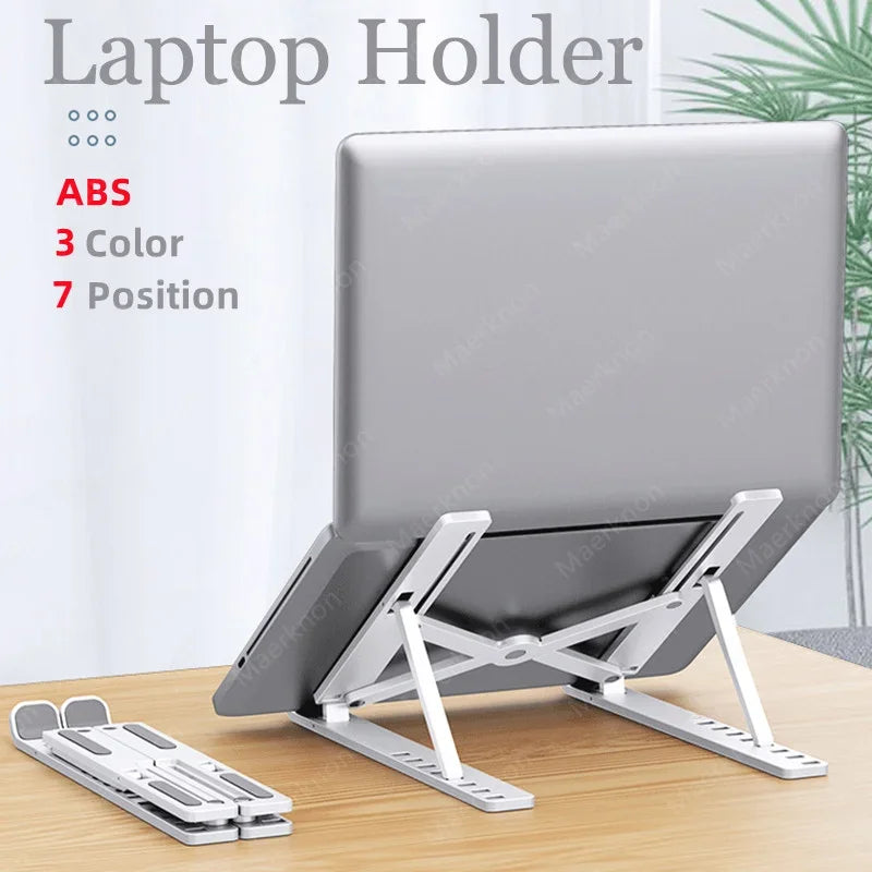 Universal Foldable Laptop Stand Portable Adjustable Tablet Computer Support Holder For Macbook Air iPad Tablets Base Accessories