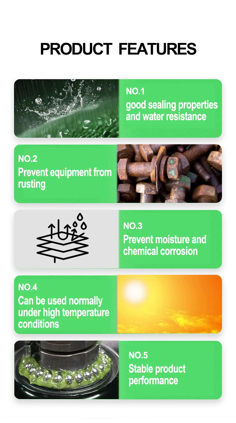 50g Bicycle Lubricating Oil Effect Bearing Grease Hub Lubricants Lipid Elements for Mountain Road Bikes