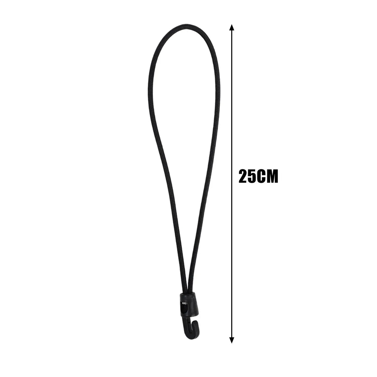 10/50/100Pcs Bungee Cord with Hooks High Elasticity Expander with Hooks Rubber Tensioner with Hooks for Camping Tarpaulin