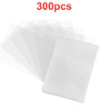 100 Pcs Transparent Playing Card Cover Clear Protector Sleeve Holder For Board Game ID Trading Folder Photo Pouch Kit