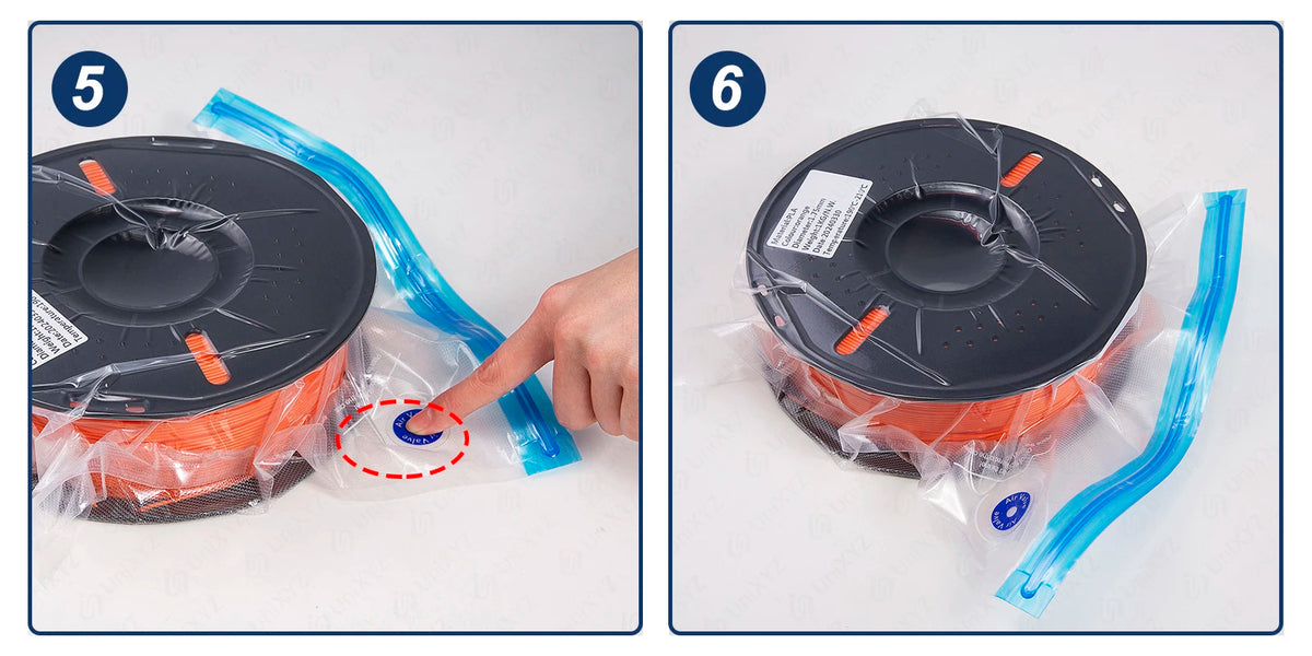 3D Printer Filament Storage Bag PLA ABS PETG Vacuum Bag Dryer Safekeep Humidity Resistant Sealing Bags Keep Filament Dry Sealed