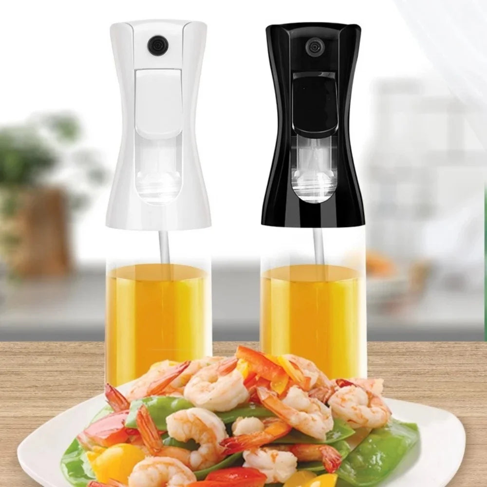 200ml/300ml500ml Oil Spray Bottle Kitchen BBQ Cooking Oil Kettle Baking Roasting Picnic Cooking Supplies Sauce Sprayer Container