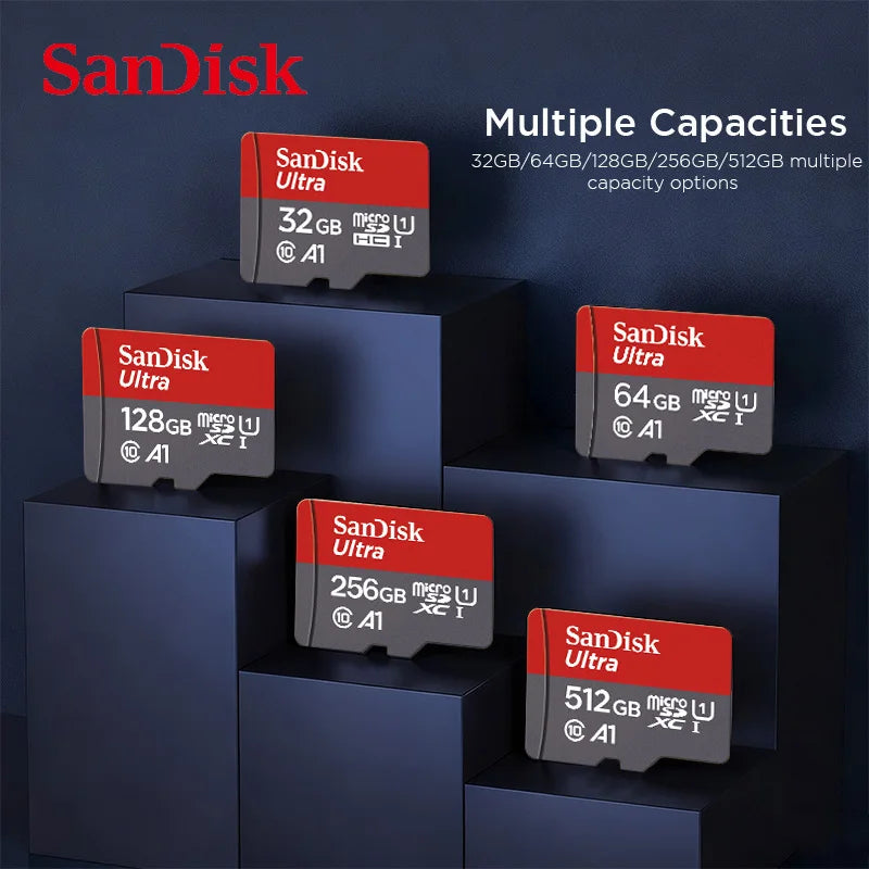 Memory Card 64GB 128GB 256GB 100MB/S Micro SD Card UHS-1 Class10 TF 32GB Flash Memory Card Storage mini Memory Card