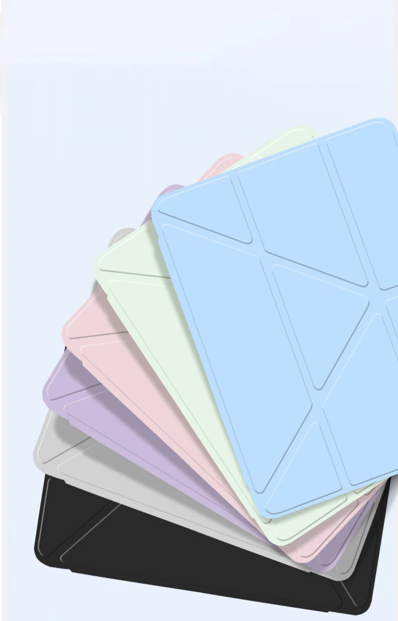 For 2025 iPad A16 Case iPad 11th Generation 11th Air7 6 9th Cover Gen iPad Pro11 4 5 10.9in 12.9 Mini6 7 10.2 Pencil Holder Case