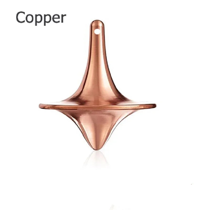 Mini Gyroscope Inception Metal Brass Rotating Gyroscope Decompression Gyroscope Creative Desktop Adult Mini Manual Rotator