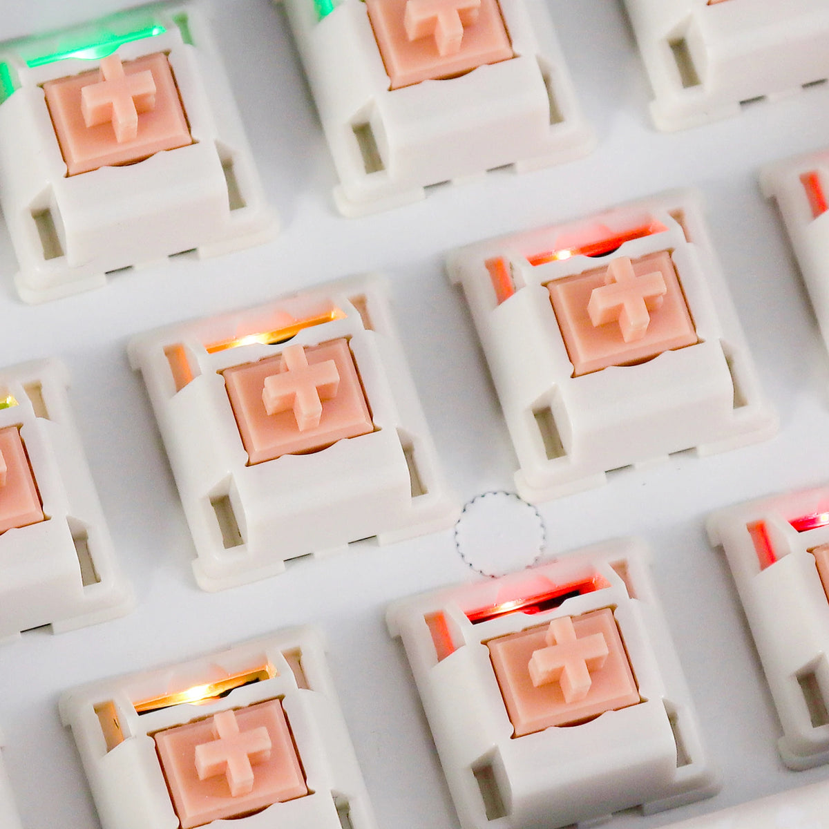 Holy Panda Tactile Switch 55g 62g 67g POM Creamy Switches Mechanical Keyboard Gaming Custom DIY 5-Pins Cherry MX Switch Hot-Swap