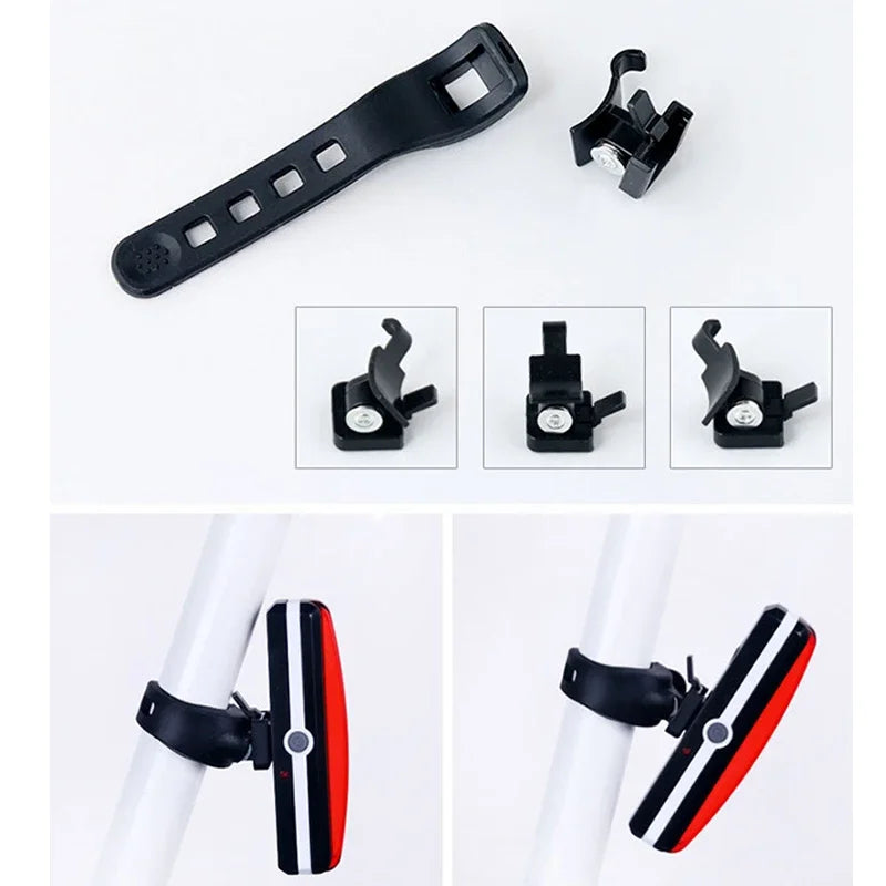 BUCKLOS Bicycle COB Light Set USB Charging High Visibility Taillight 500lm MTB Road Bike Light Lamp Cycling Accessories