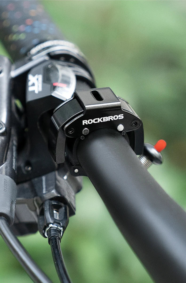 ROCKBROS Bicycle Bell Aluminum Alloy Horn Small Volume Portable Sound Alarm For Safety MTB Road Bike Ring Bicycle Accessories