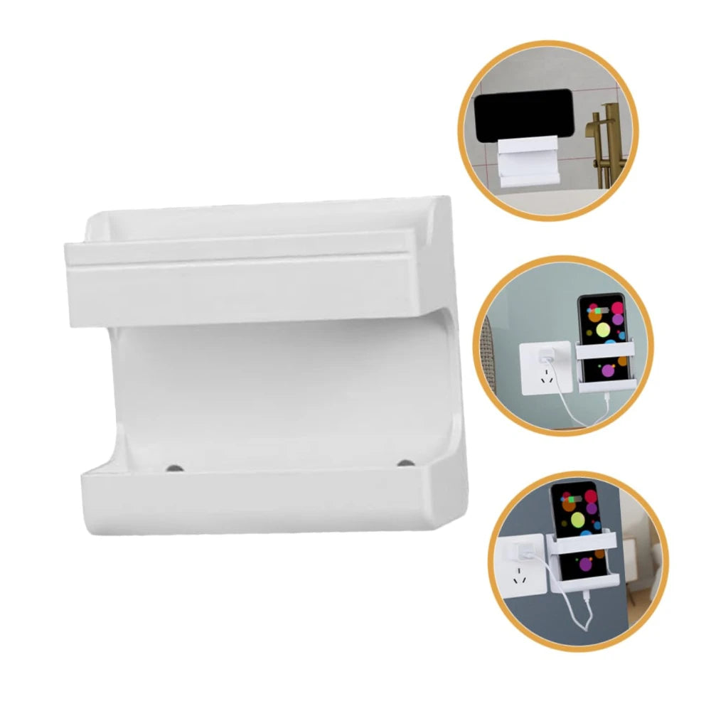 Multi-functional Wall-mounted Organizer for Remote Controls and Mobile Phones