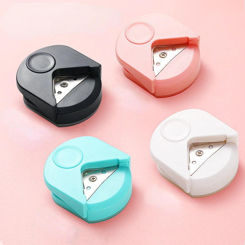 Circle Cutter Button Maker Corner Round Machine Corner Punching Portable Paper Cutter Card Photo Cutting