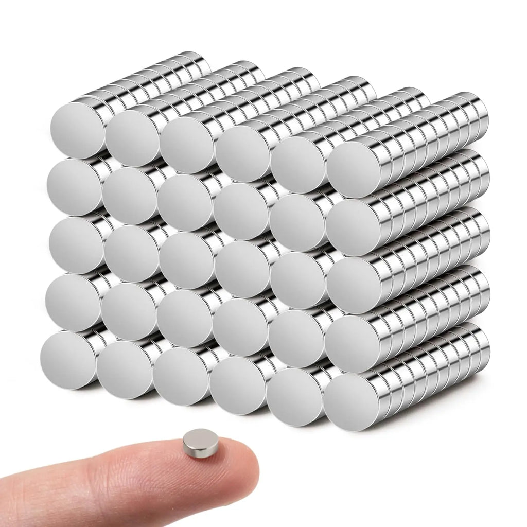 Tiny Magnets, 4 Different Size,Small Magnets, Mini Fridge Magnets,DIY Magnet, Multi-Use for Office, Crafts and Science Magnets
