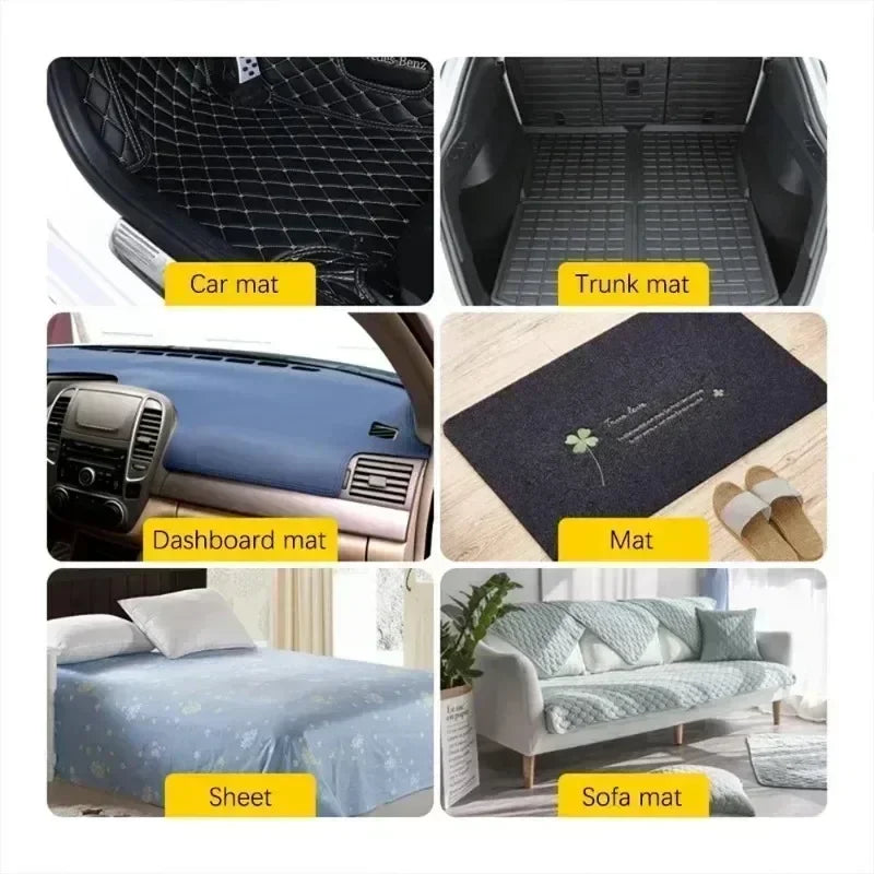 Strong Self Adhesive Hook and Loop Fastener Tape DIY Nylon Sticker Round for Adhesive Fastener Hook Loop with Glue Anti Slip Mat