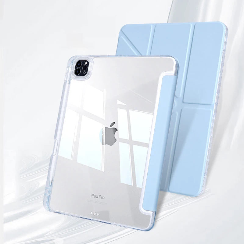 For 2025 iPad A16 Case iPad 11th Generation 11th Air7 6 9th Cover Gen iPad Pro11 4 5 10.9in 12.9 Mini6 7 10.2 Pencil Holder Case