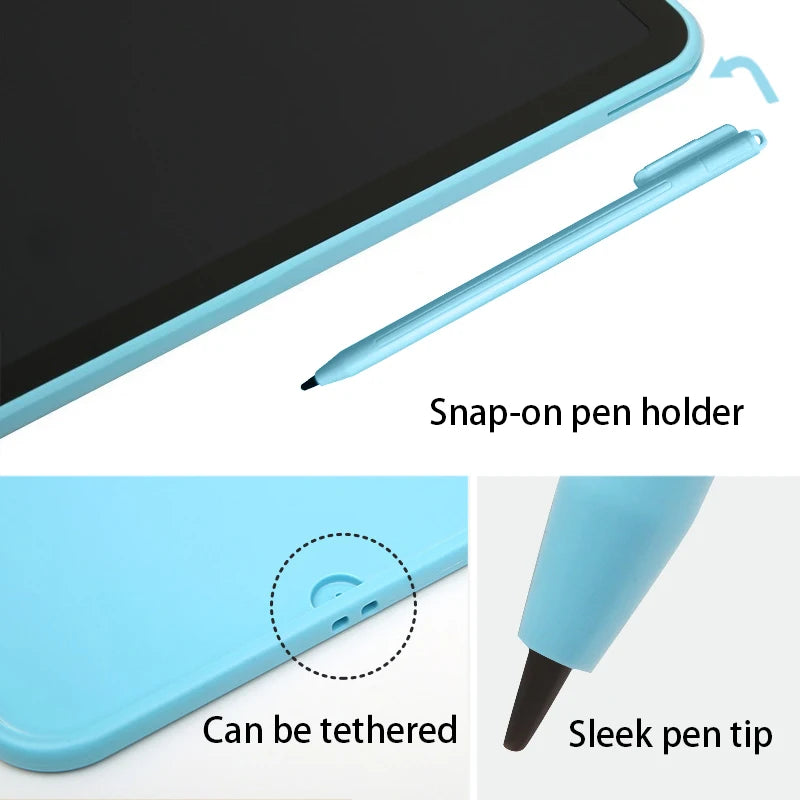 8/11/13/16 Inch LCD Drawing Tablet Writing Board Kids Doodle Painting Handwriting Pad Toy for 3 4 5 6 7 8 Years Girls Boys Gifts