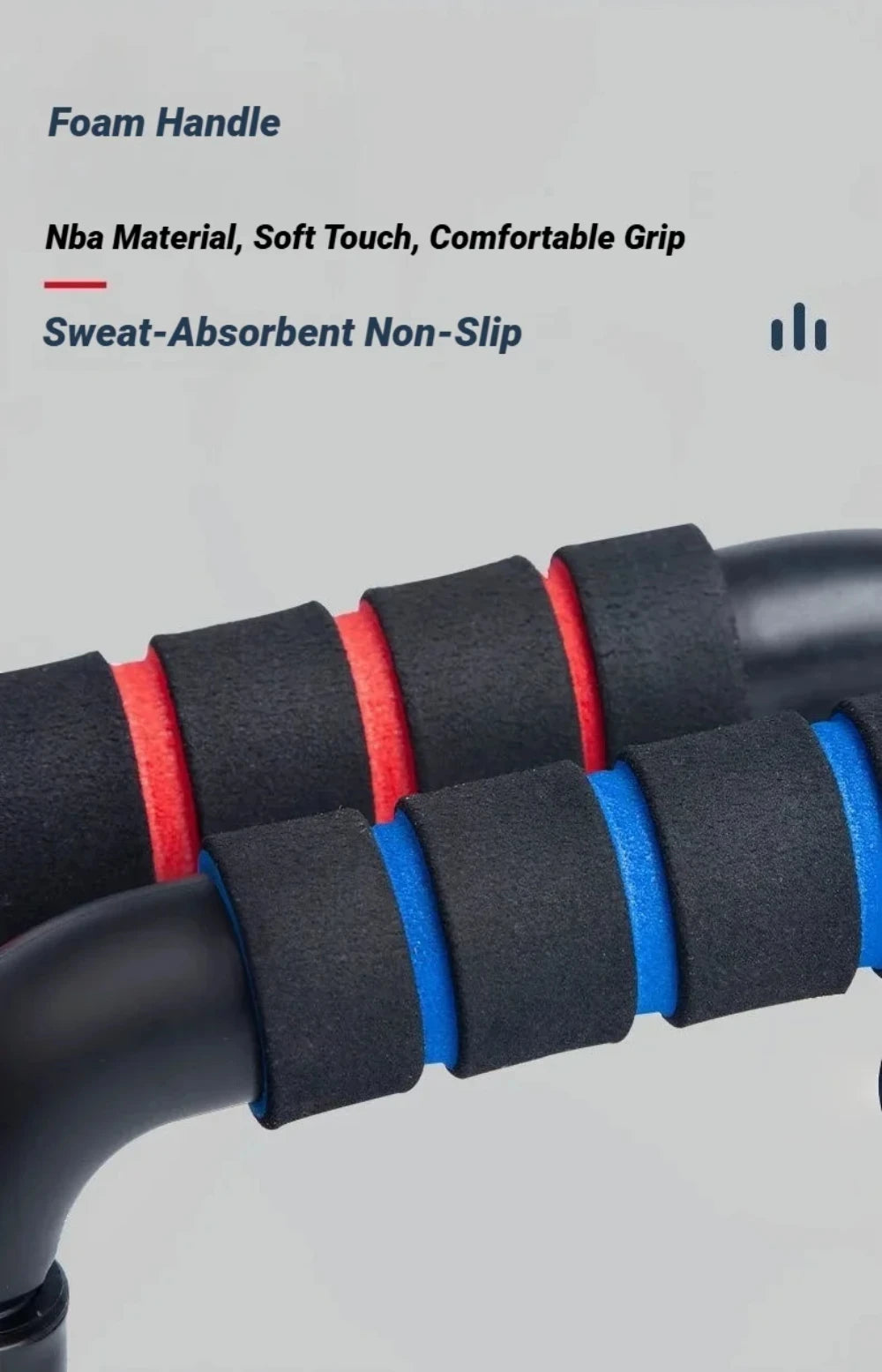 Non-Slip Push Up H-Shaped Support Bar Stand Home Fitness Power Rack Gym Handles Pushup Bars Exercise Arm Chest Muscle Training